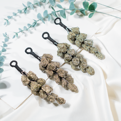 Raw Pyrite Cluster Crystal Hanger | Car Accessories  DestGlow