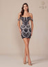 Nox Anabel Q839 Short Off the Shoulder Beaded Cocktail Dress by DiscountDressShop