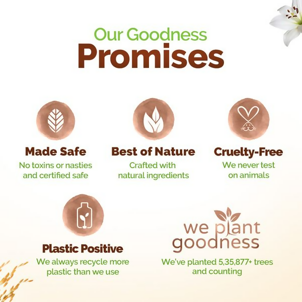 Mamaearth Rice Water Moisturizing Body Wash with Rice Water &amp; Hydrating Lily For Dewy Glass Skin