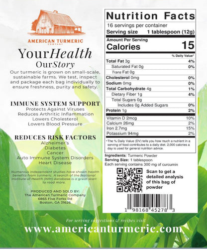 Georgia Gold Turmeric Powder by America&