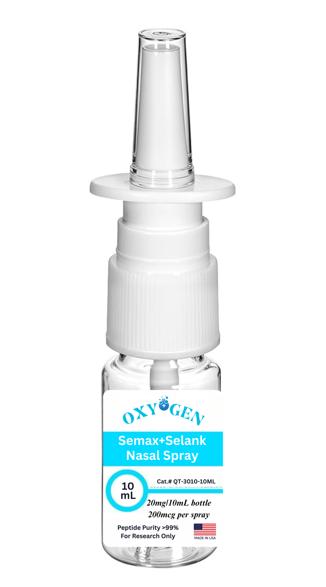 Semax-Selank Nasal Spray (20mg/10mL) by QUALITIDE