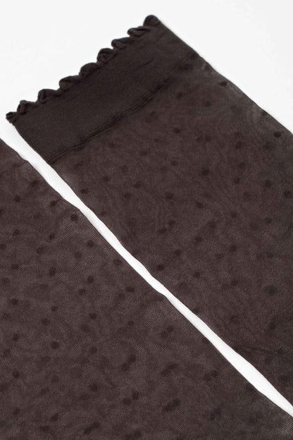 Socks Conte Fantasy - Polka Dot With a Cuff