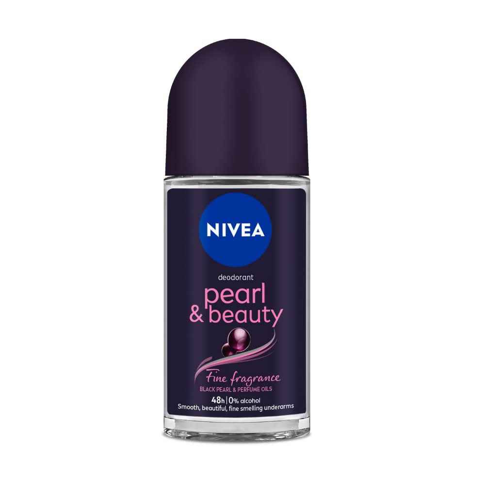 Nivea Deodorant Roll On Pearl &amp; Beauty Fine Fragrance For Women