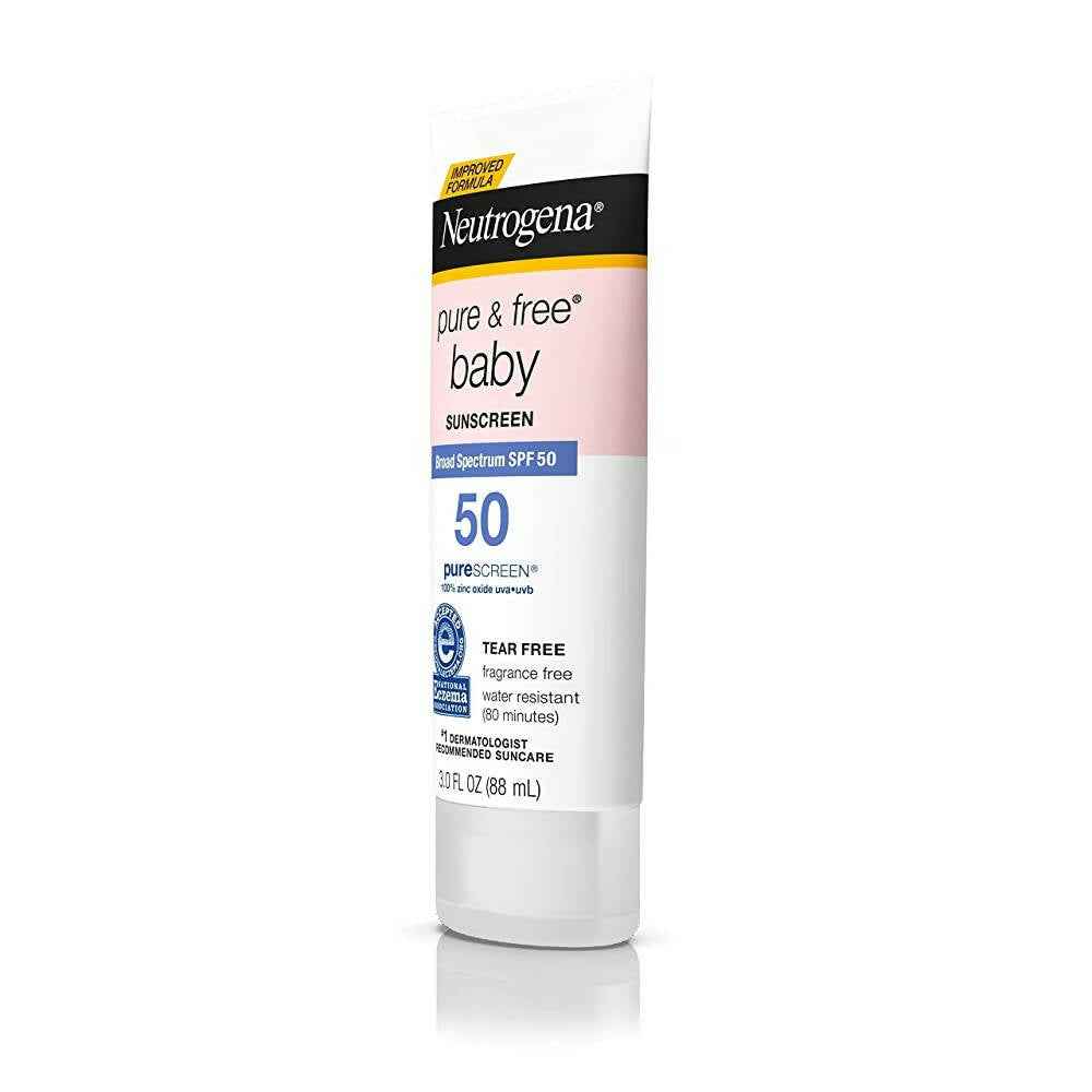 Neutrogena Pure &amp; Free Baby Sunscreen Broad Spectrum SPF 50
