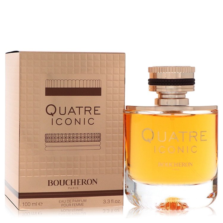 Quatre Iconic by Boucheron Eau De Parfum Spray 3.3 oz for Women 