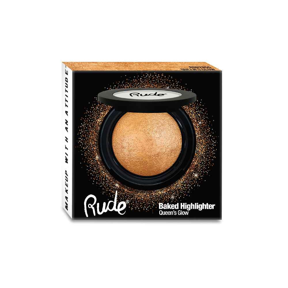RUDE Baked Highlighter - Queen&