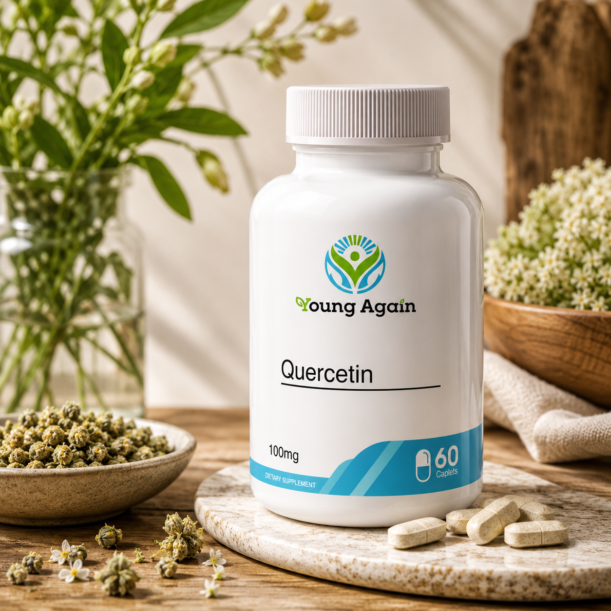 Quercetin - A Powerful Antioxidant Supplement by Young Again