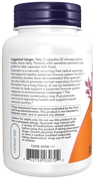 Quercetin With Bromelain by Country Life Natural Foods