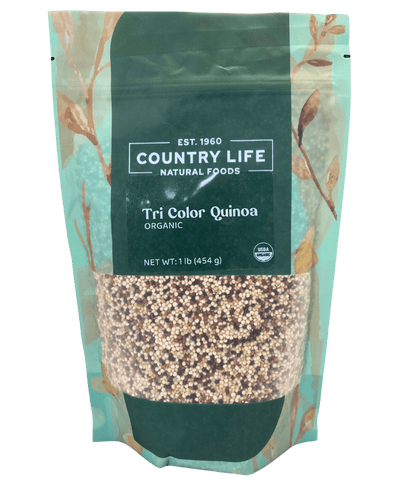 Tri-Color Quinoa, Organic by Country Life Natural Foods