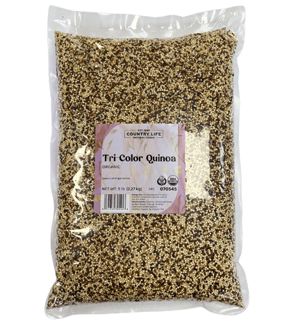 Tri-Color Quinoa, Organic by Country Life Natural Foods