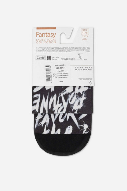 Dense Socks Conte Fantasy 911 - Brave Pattern