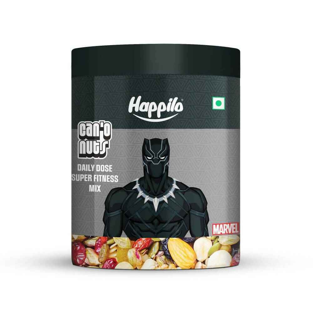 Happilo Daily Dose Super Fitness Mix-Marvel Black Panther Edition