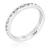 Snowflake 0.35ct CZ Simple Holiday Charm Band Ring