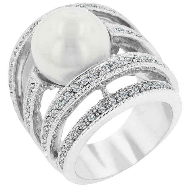 Right-Hand Pearl Ring