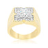 Christina 0.3ct CZ Open Contemporary Wide Ring