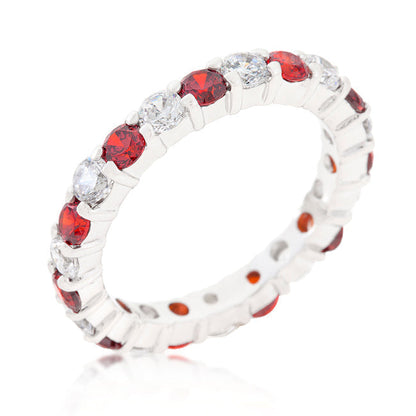 Avera Mini Elizabeth Band Sterling Silver Stackable Ring