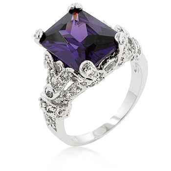 Amethyst Princess Ring