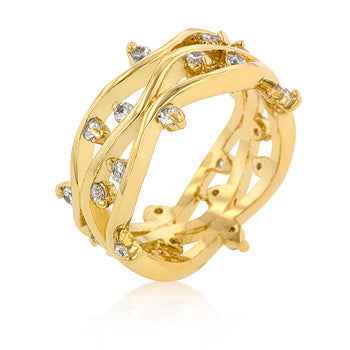 Peyton 0.36ct CZ Wide Cable Statement Ring