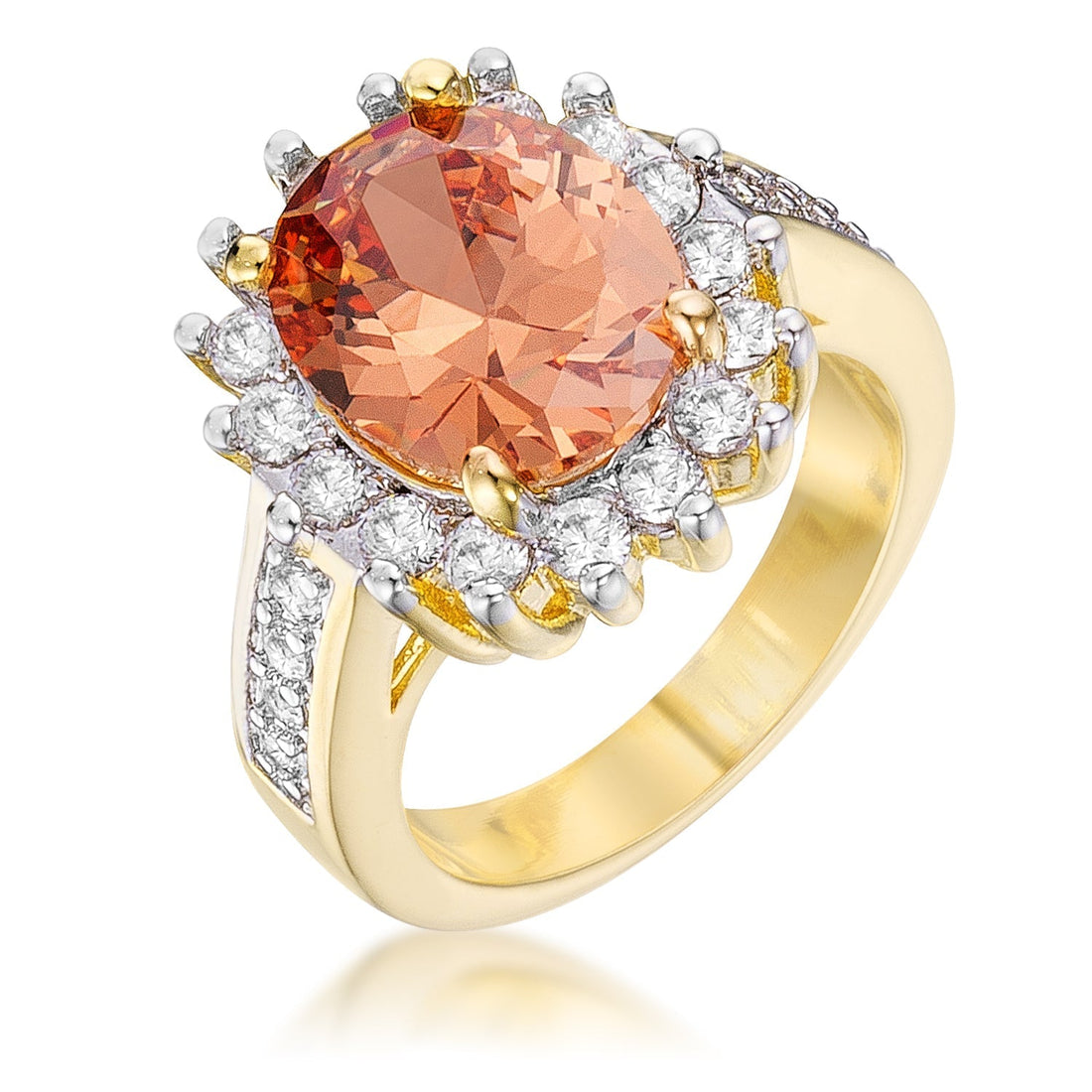 Pave Cushion Wedding Ring Set 