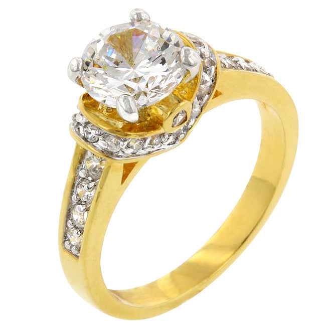Cubic Zirconia Oval Fashion Ring