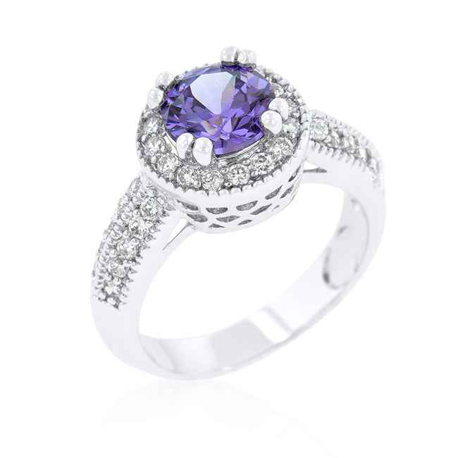 Emerald Classic Cocktail Ring
