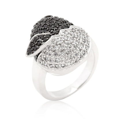 Avera Cubic Zirconia Baby Chick Ring - Whimsical Gold-Tone Jewelry
