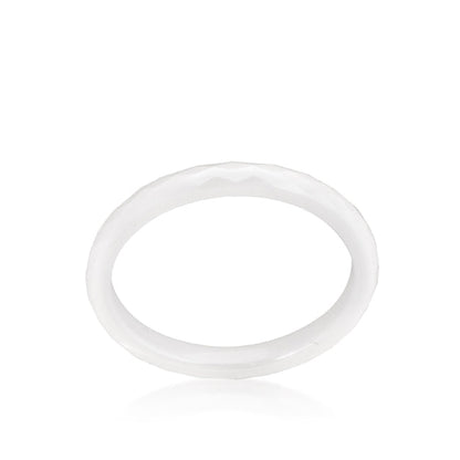 Avera Sterling Silver Cross Band Ring - Elegant Minimalist Jewelry