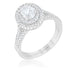 Oval Wedding Ring Set