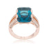 Rema 8.6ct CZ Emerald Classic Cocktail Ring