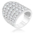 Charlyn 2.5ct CZ Statement Cocktail Ring