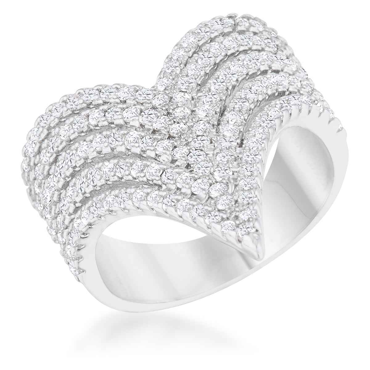 Vera 1.42ct CZ Vintage Inspi Cocktail Ring
