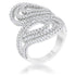 Serina 1ct CZ Pave Circle Ring