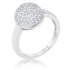 Brie 0.6ct CZ Contemporary Sphere Ring