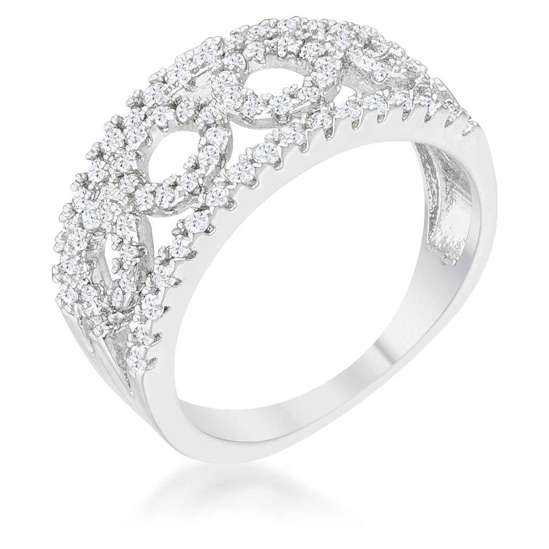 Rina 0.5ct CZ Contemporary Band Ring
