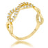 Mina 0.35ct CZ 14k Infinity Ring