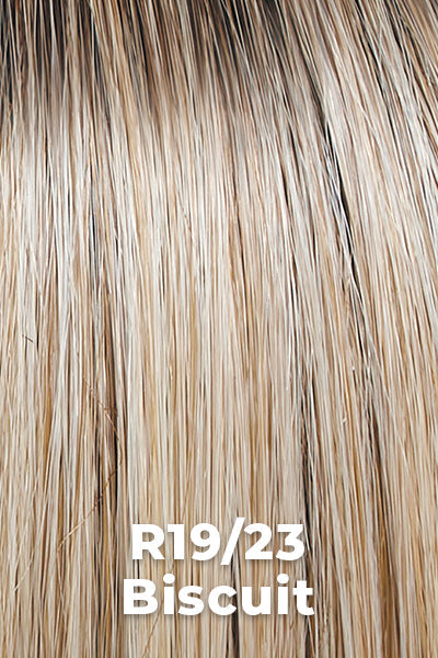 HD 21" Straight Claw Clip Pony – R19/23 Biscuit