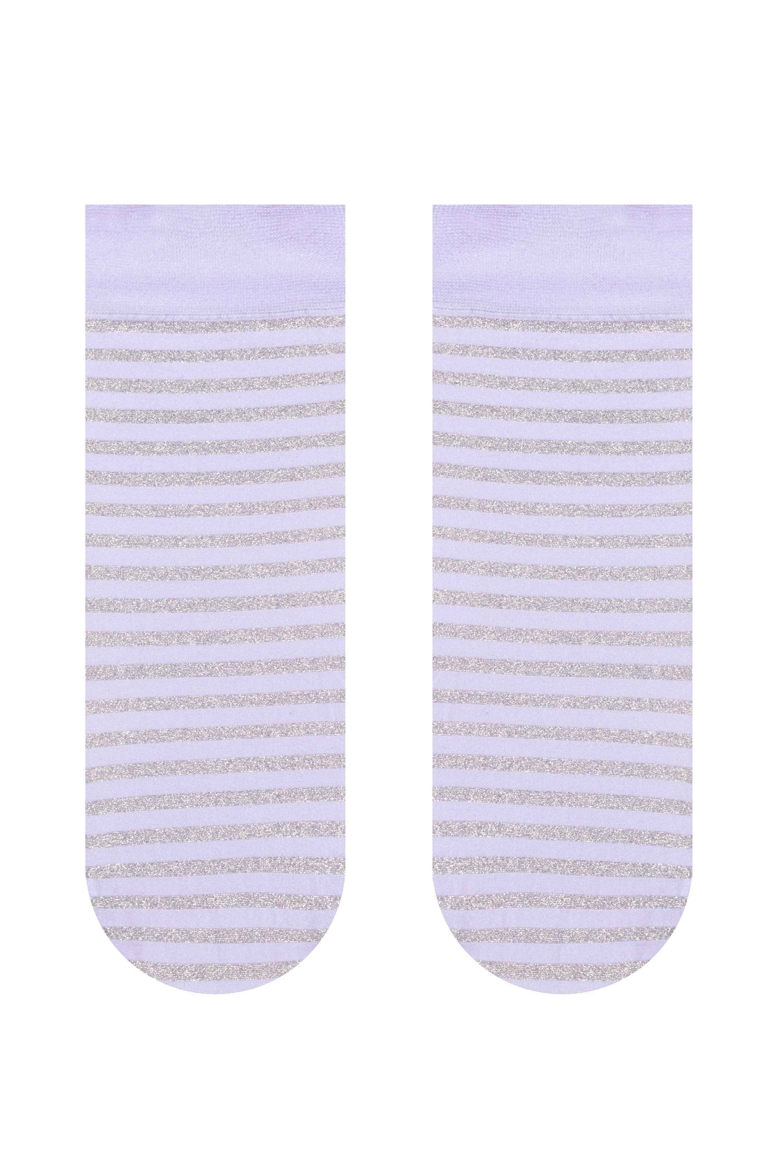 Socks Conte Fantasy - Shimmering Stripe