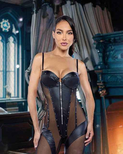 Lust &amp; Leather Catsuit