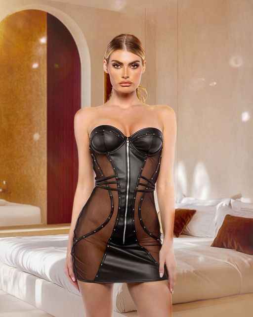 Lust &amp; Leather Dress