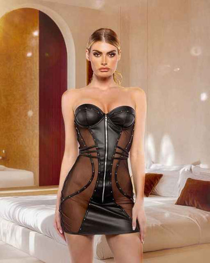 Lust &amp; Leather Dress