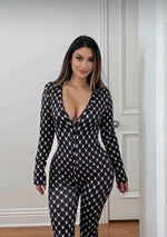 Playboy Bunny Cozy Lounge Union Suit