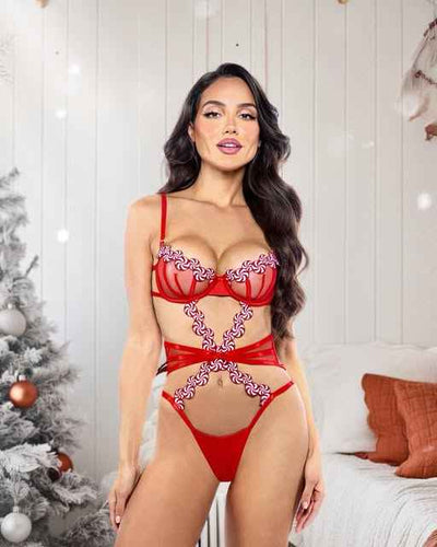 Peppermint Kiss Teddy