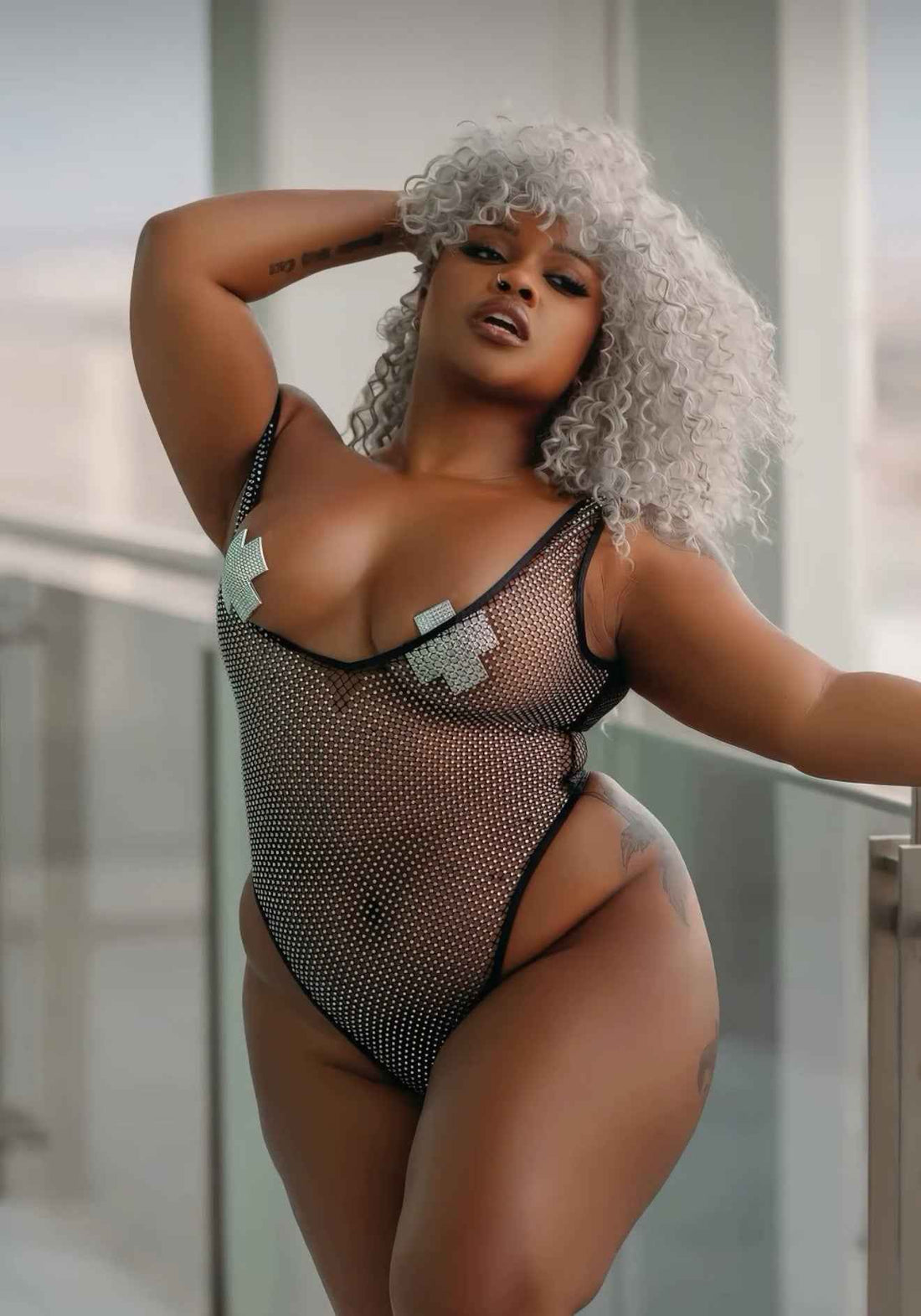 Think Pink Rhinestone Teddy