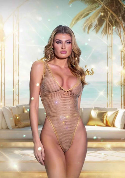 Think Sparkle Rhinestone Teddy