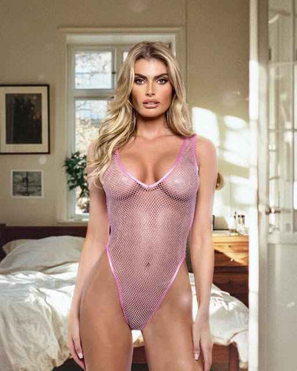 Think Pink Rhinestone Teddy