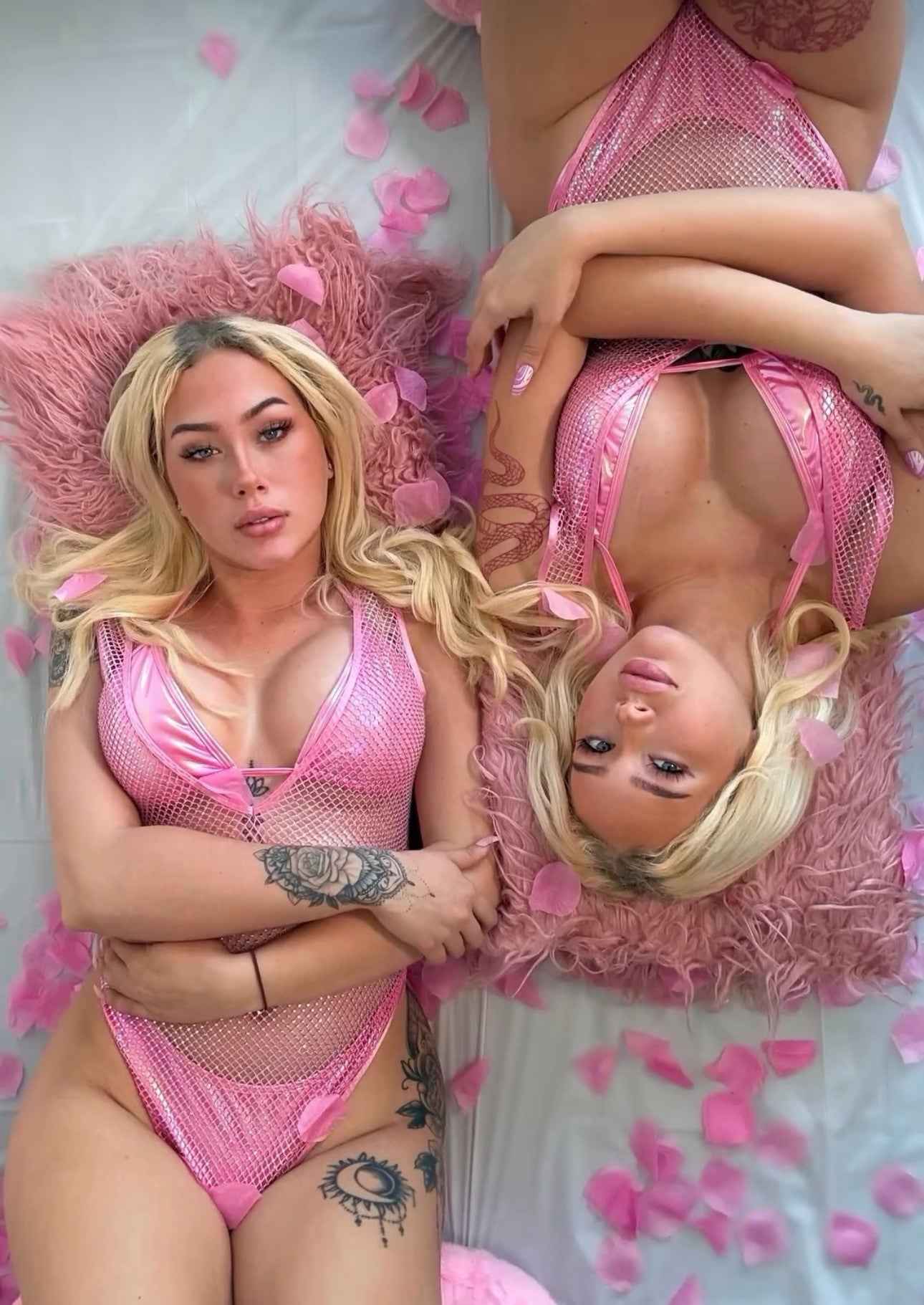 Think Pink Rhinestone Teddy