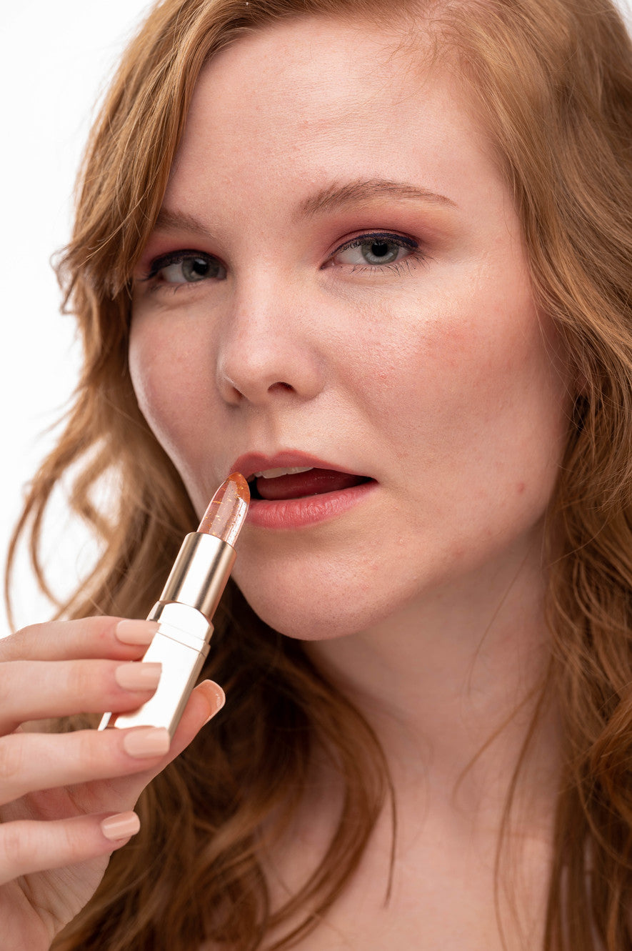 Color-Changing Flower Lip Gloss – Vegan, Gluten-Free, Hydrating Lip Balm by EpiLynx