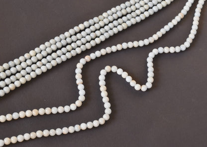 Angelite Beads, Natural Crystal Round Beads 4mm to 12mm  DestGlow
