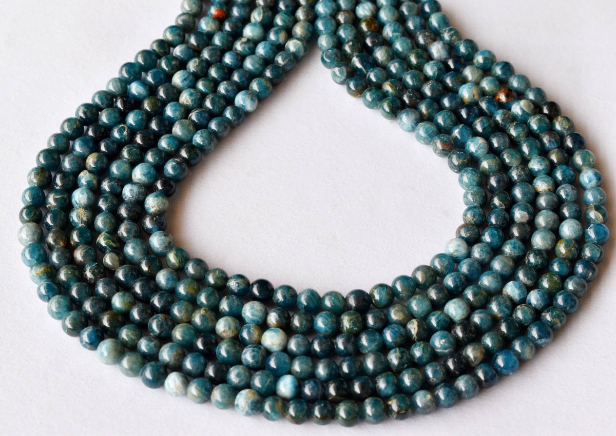 Apatite Beads, Natural Crystal Round Beads 4mm to 10mm.