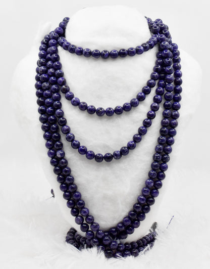 Chariote Dyed Beads, Natural Round Crystal Beads 6mm to 10mm.  DestGlow